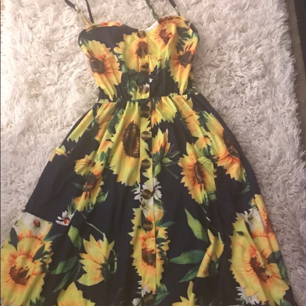 Sunflower dress